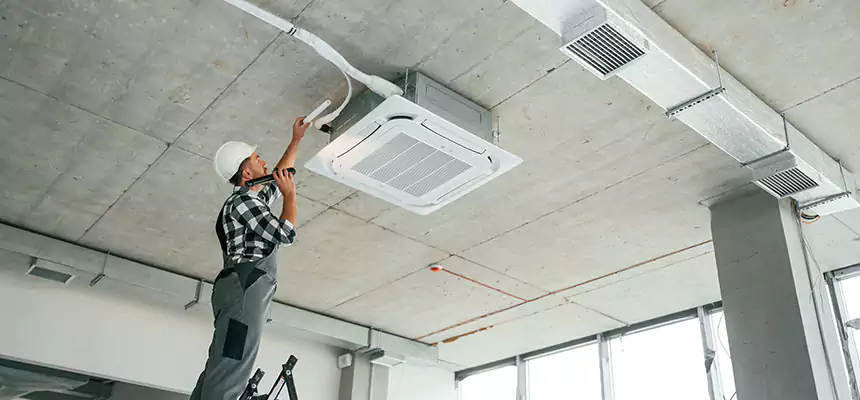 Our Dryer Vent Booster Fan Cleaning Services in Bloomington, IL