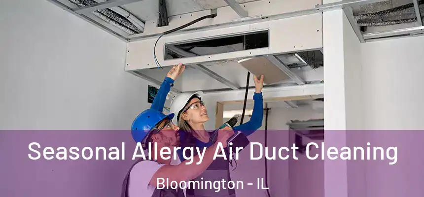  Seasonal Allergy Air Duct Cleaning Bloomington - IL
